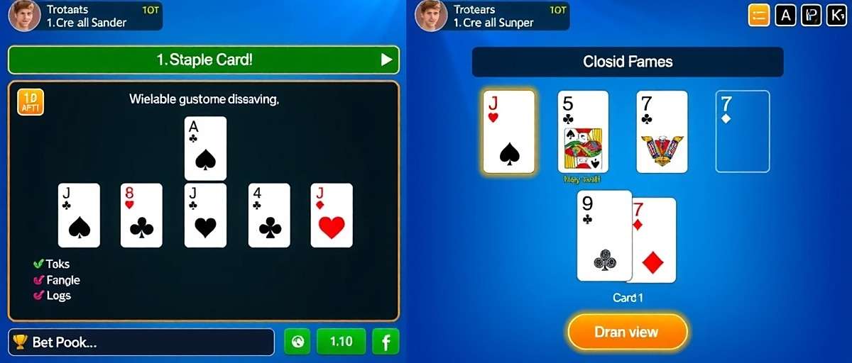 How to Play Teen Patti Triumph Teen Patti Triumph gameplay showing card distribution and betting interface